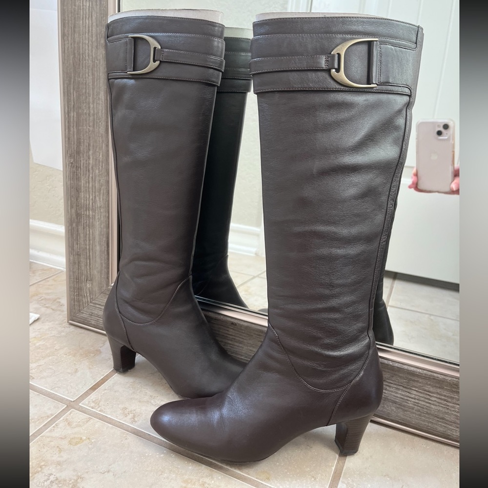 Cole Haan- Nike Air Janet Tall Boots; 7AA